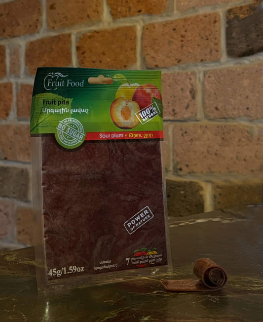 45gr/1.59oz Fruit Pita Sour plum ￼