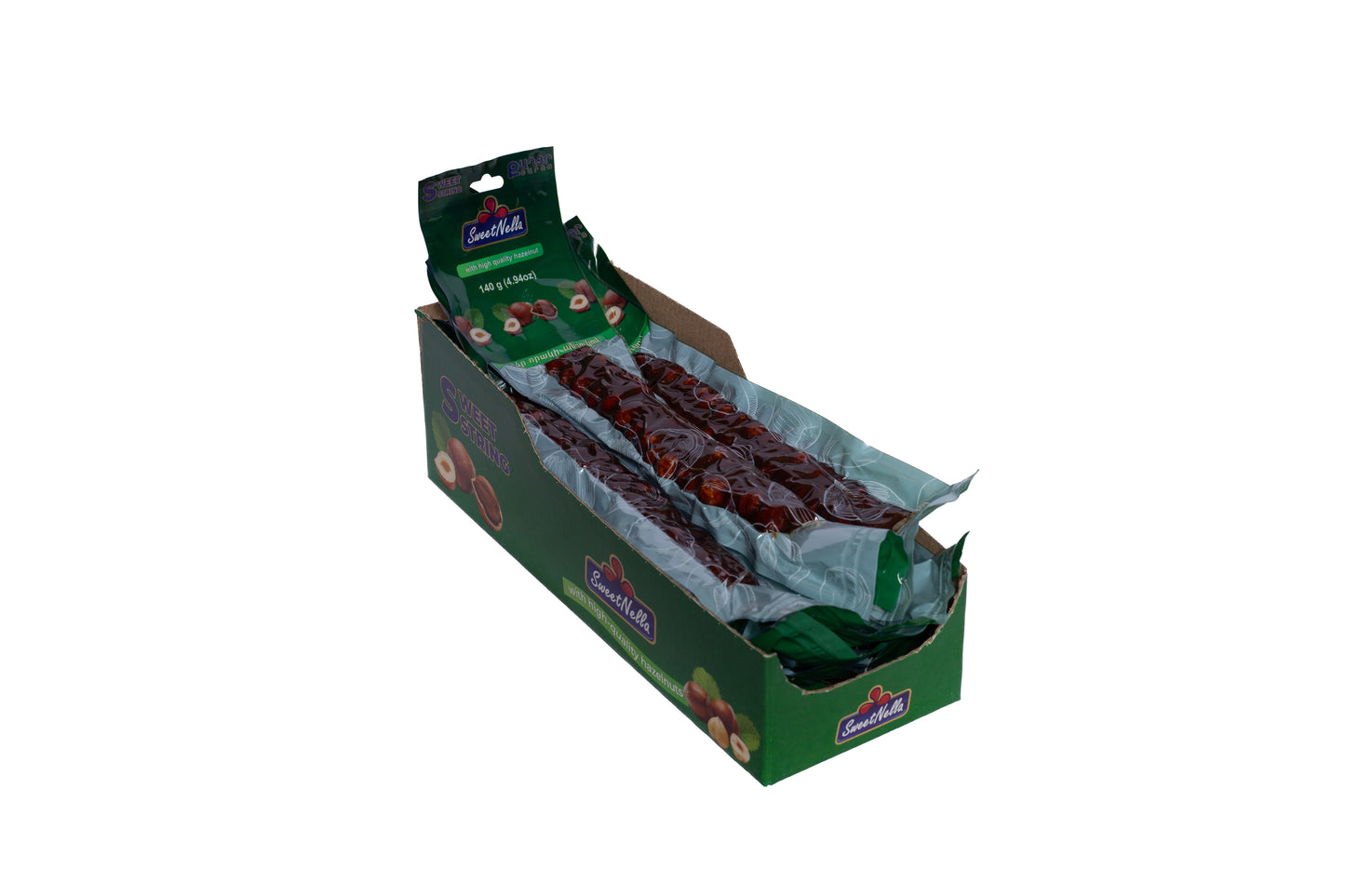 Sweet sujukh with hazelnut 140g/0.31lb